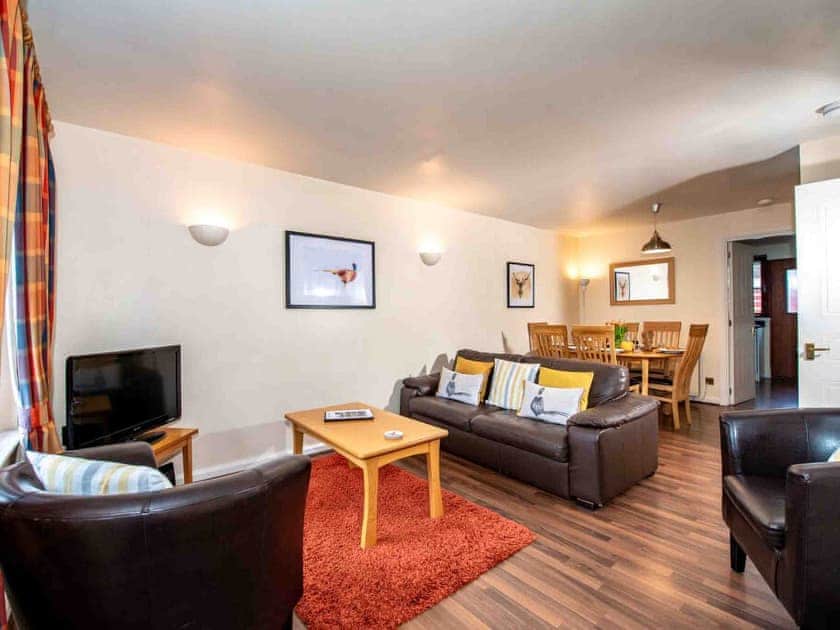 Living area | The Osprey - Silverglades Holiday Homes, Aviemore