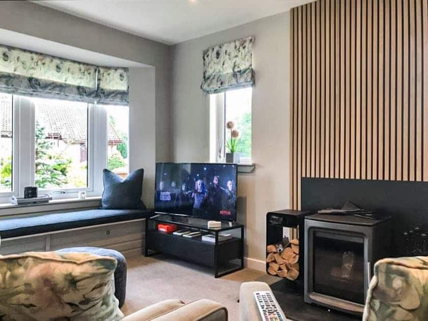 Living room | Snowy Owl Lodge - Silverglades Holiday Homes, Aviemore
