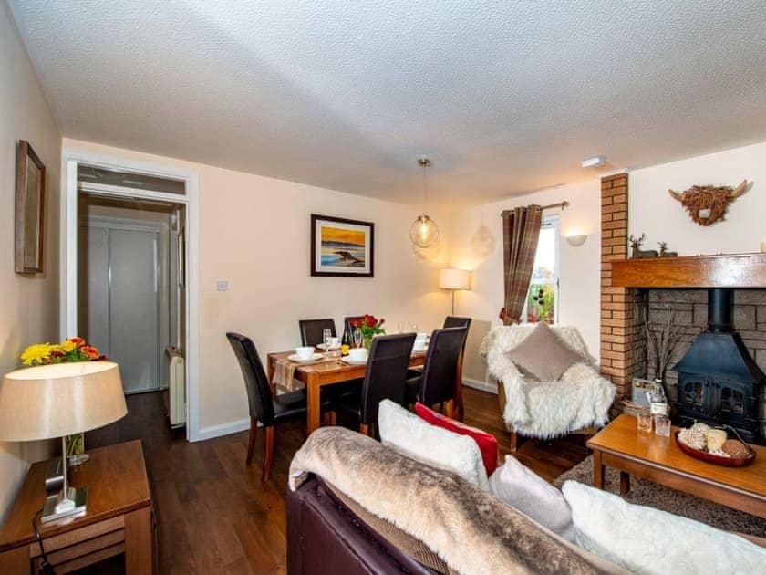Living room/dining room | Cairngorm View - Silverglades Holiday Homes, Aviemore
