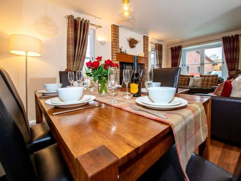 Dining Area | Cairngorm View - Silverglades Holiday Homes, Aviemore