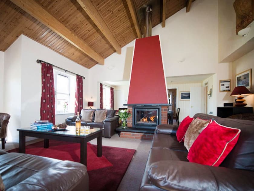 Living area | The Eagle - Silverglades Holiday Homes, Aviemore