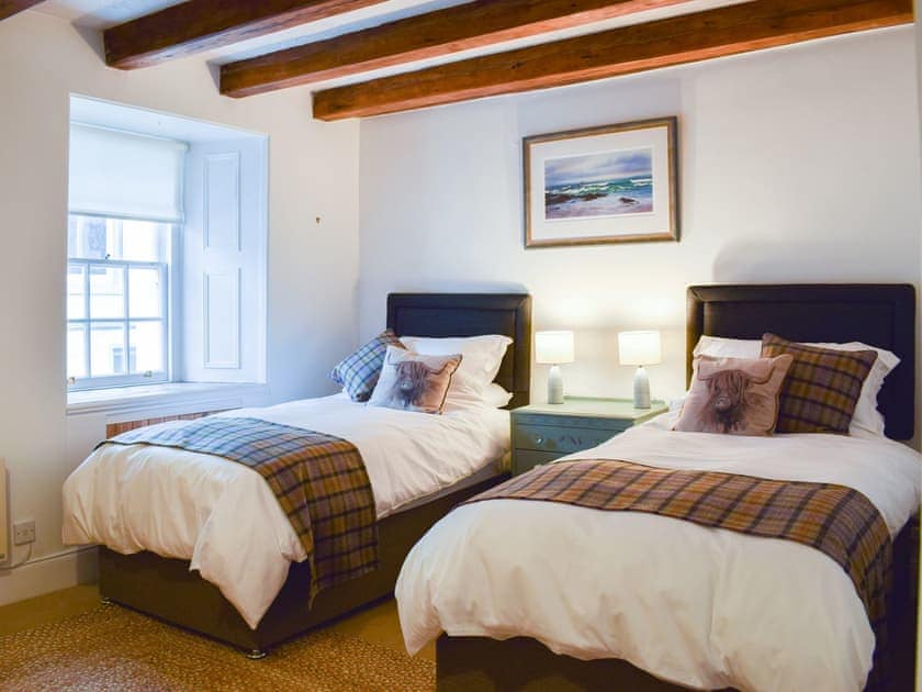 Twin bedroom | Fisher Gallery, Pittenweem
