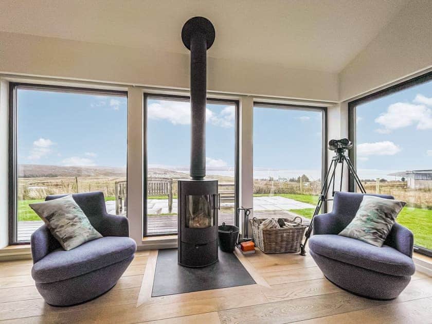 Living area | Clarsach, Big Sand