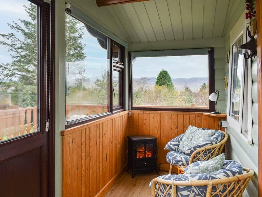 Conservatory | Trawsfynydd Cabin, Bron Aber, near Trawsfynydd
