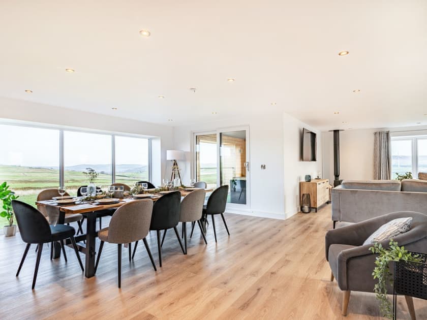 Kitchen/diner | Hazelgrove Lodge Barn, Laneshawbridge