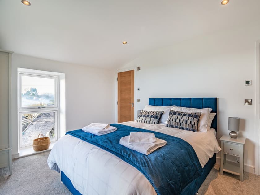 Double bedroom | Hazelgrove Lodge Barn, Laneshawbridge