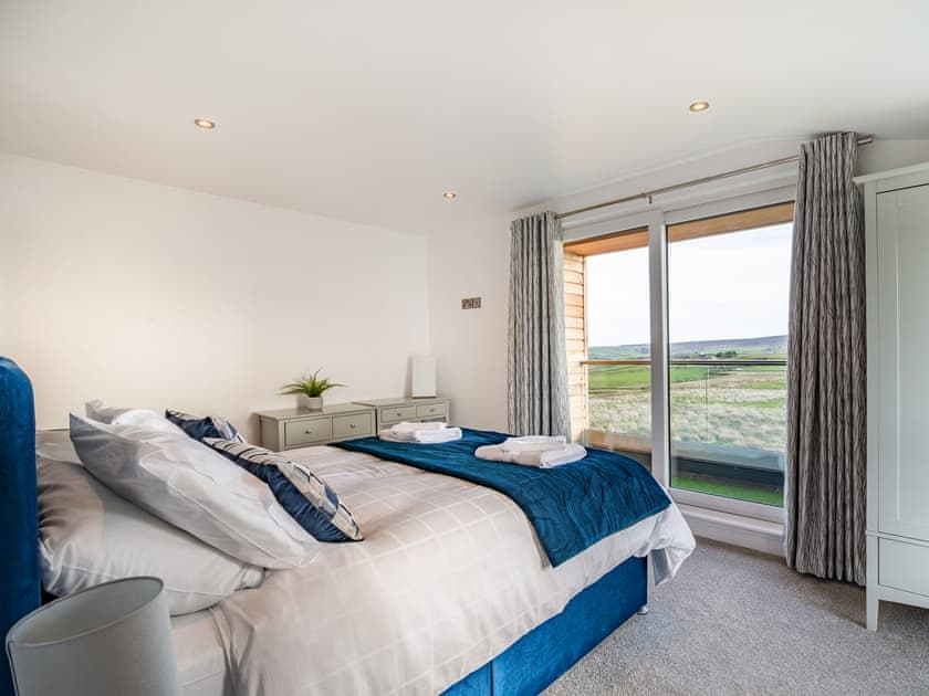 Double bedroom | Hazelgrove Lodge Barn, Laneshawbridge