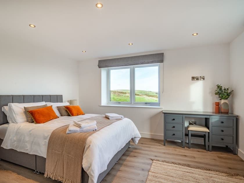 Double bedroom | Hazelgrove Lodge Barn, Laneshawbridge