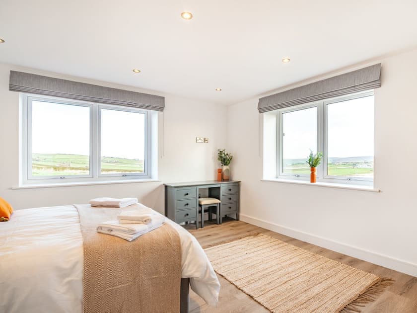Double bedroom | Hazelgrove Lodge Barn, Laneshawbridge