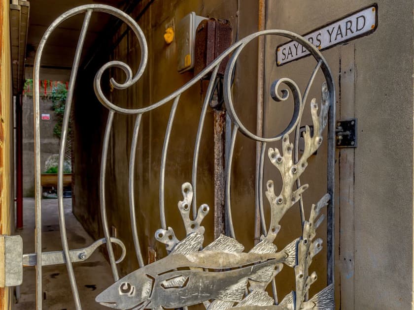 Entrance to courtyard from main road | Sayers Yard, Whitby