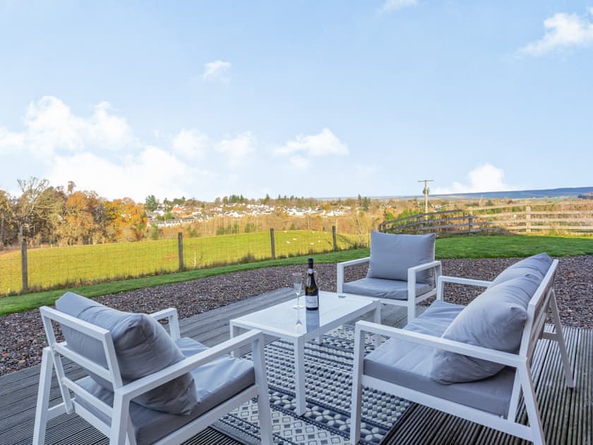 Sitting-out-area | Woodend Barn, Auchterarder