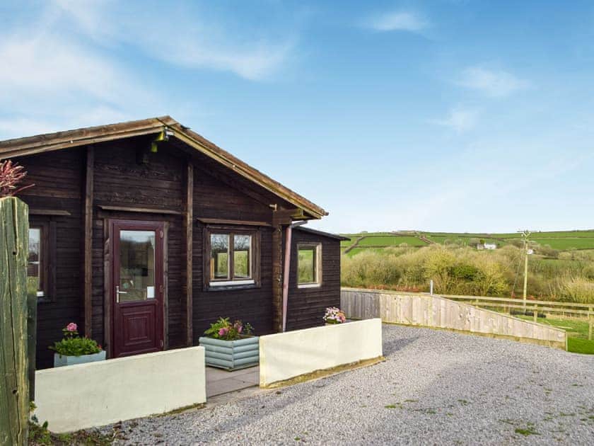 Exterior | Marros Hill Log Cabin, Marros, near Pendine