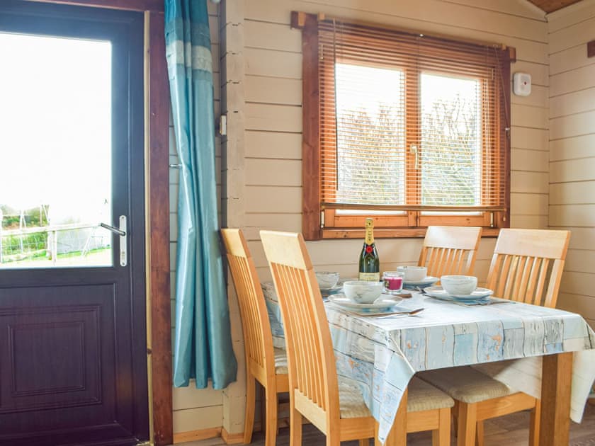Dining Area | Marros Hill Log Cabin, Marros, near Pendine