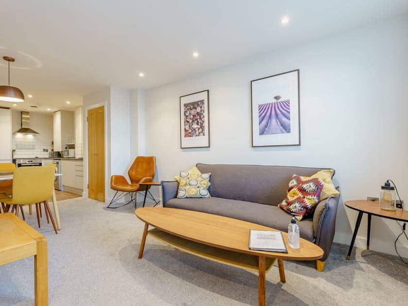 Open plan living space | 4 Eastgate - Eastgate House Apartments, Andover
