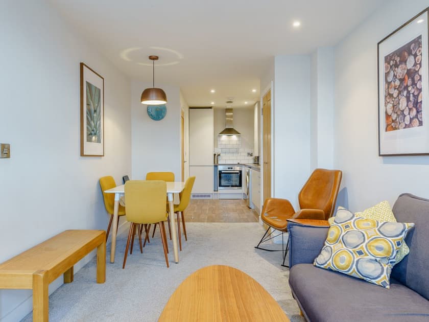 Open plan living space | 4 Eastgate - Eastgate House Apartments, Andover