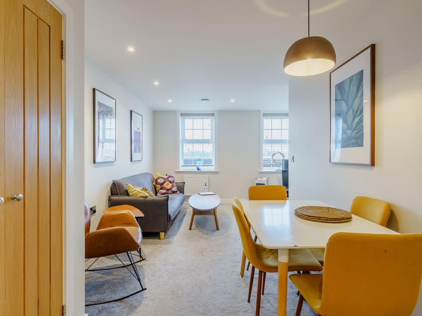 Open plan living space | 4 Eastgate - Eastgate House Apartments, Andover