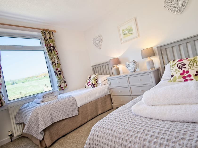 Twin bedroom | Edenville, Gatehouse of Fleet, near Castle Douglas