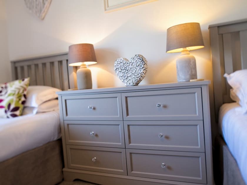 Twin bedroom | Edenville, Gatehouse of Fleet, near Castle Douglas