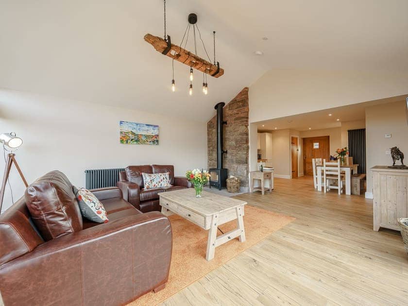 Open plan living space | Tyr Ywen Cottage, Llantilio Pertholey