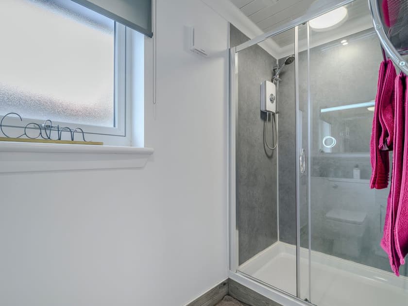 Shower room | Craigpark Lodge, Caldercruix, near Airdrie