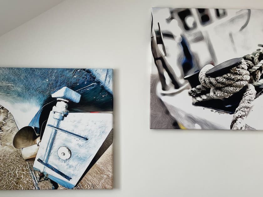 Locally inspired artwork | Seascape, New Quay