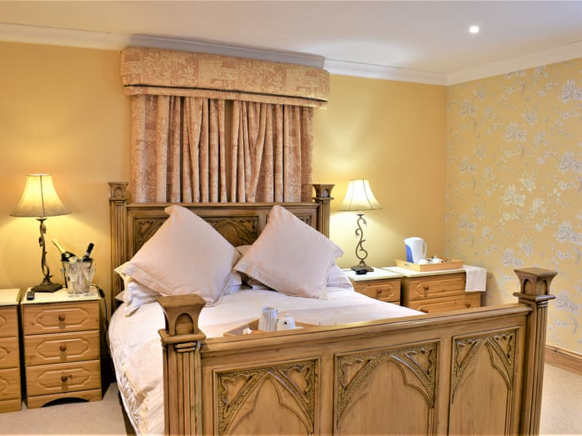 Master bedroom | The Old Farmhouse, Ancroft, near Berwick-upon-Tweed