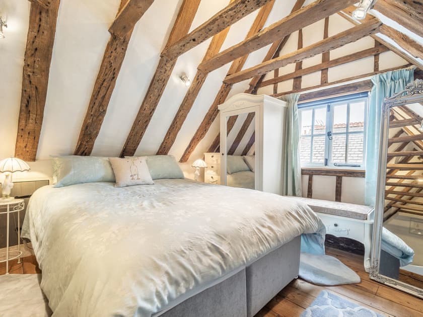 Master bedroom | White Lion Cottage, Hadleigh