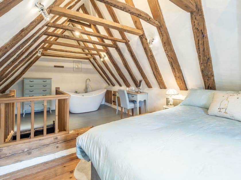 Master bedroom | White Lion Cottage, Hadleigh