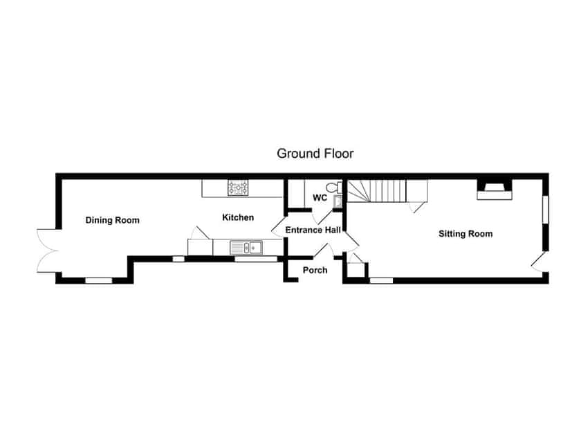 Floor plan | Box Valley Cottage, Stoke by Nayland