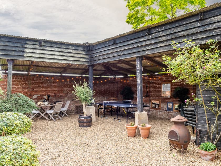Sitting-out-area | The Granary - Higham Place, Higham