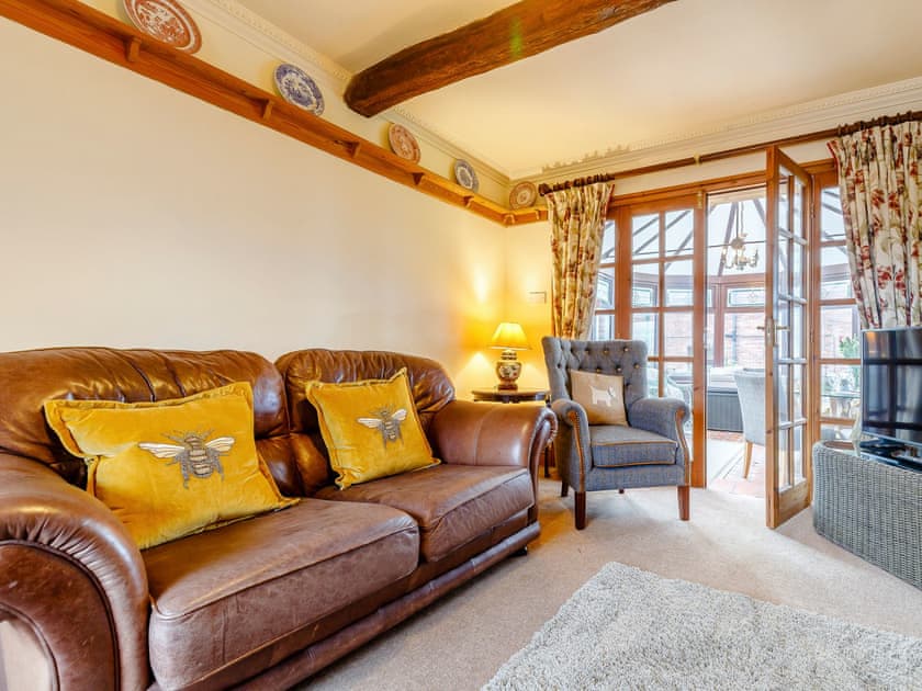 Living room | The Pigsty - Domvilles Farm, Audley