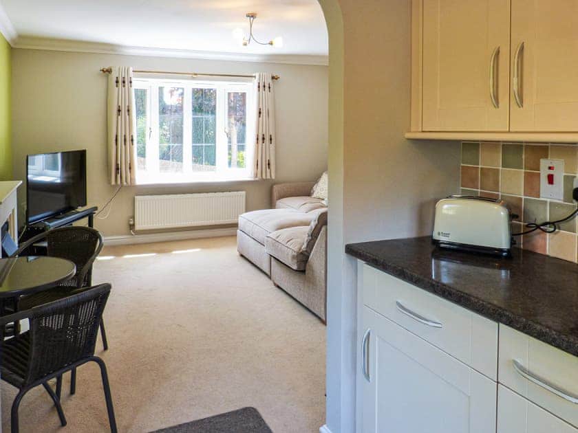 HIll Cottage Annexe Kitchen  | Hill Cottage, Alverstone, near Apse Heath