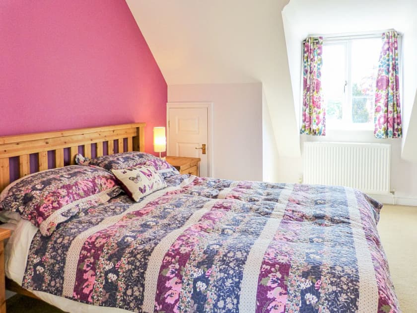Annexe Double bedroom  | Hill Cottage, Alverstone, near Apse Heath