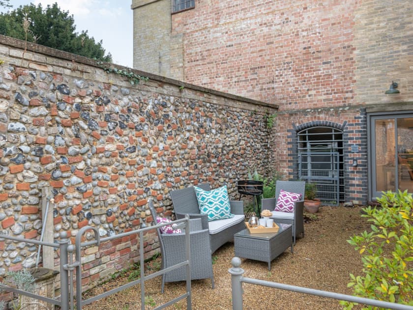 Patio | Oast Barn, Letheringsett