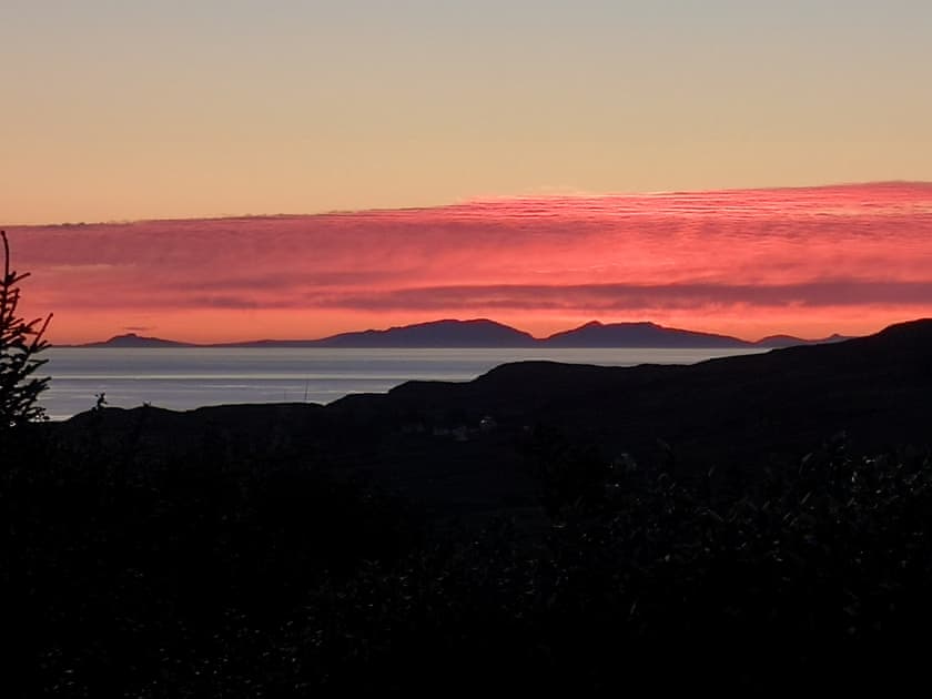 Evening view from garden  | Gàrradh an Fhàsaich, Glendale
