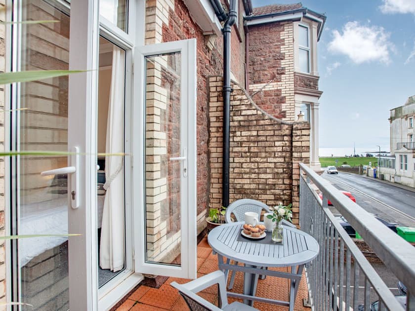 Balcony | Apartment 8 Bedford Holiday Flats - Bedford Holiday Flats, Paignton