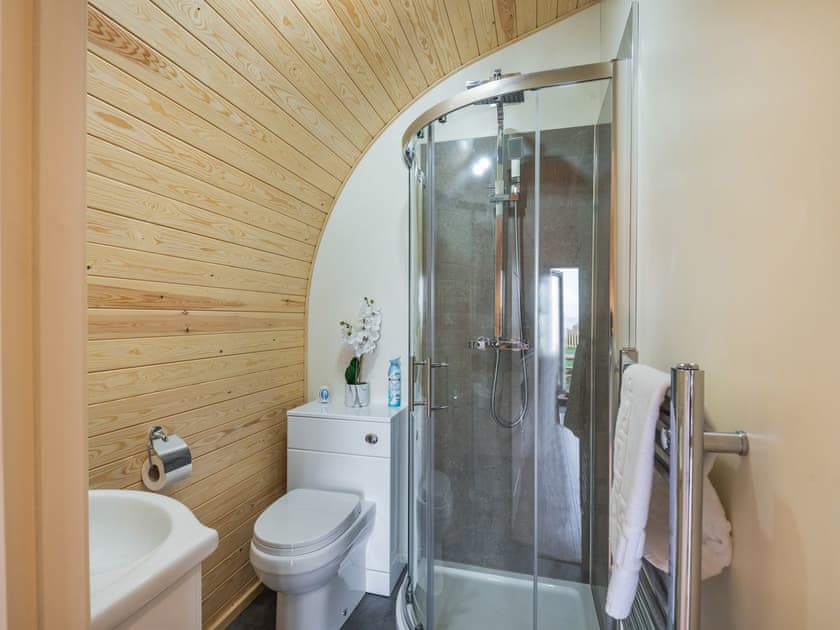 Shower room | Pen Rhiw - Podiau Uwch Y Dyffryn, Llanelidan, near Ruthin