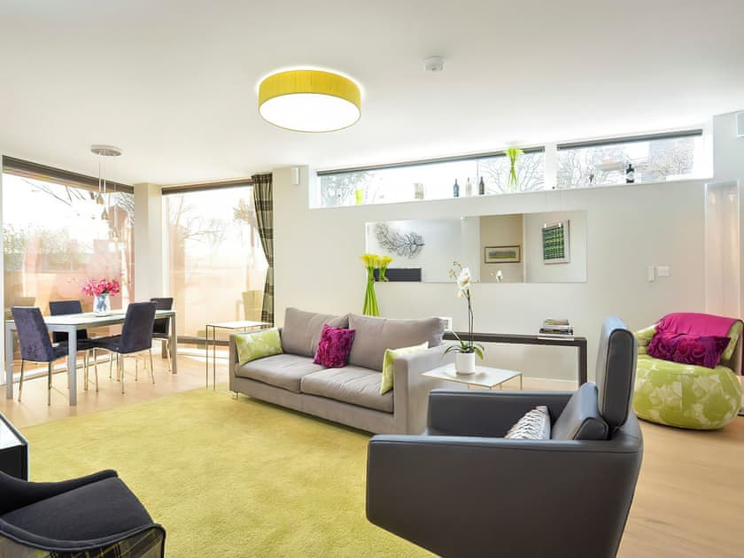 Open plan living space | The Golf Flat, St Andrews