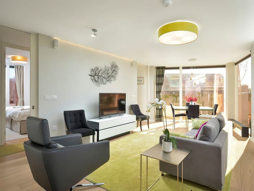 Open plan living space | The Golf Flat, St Andrews