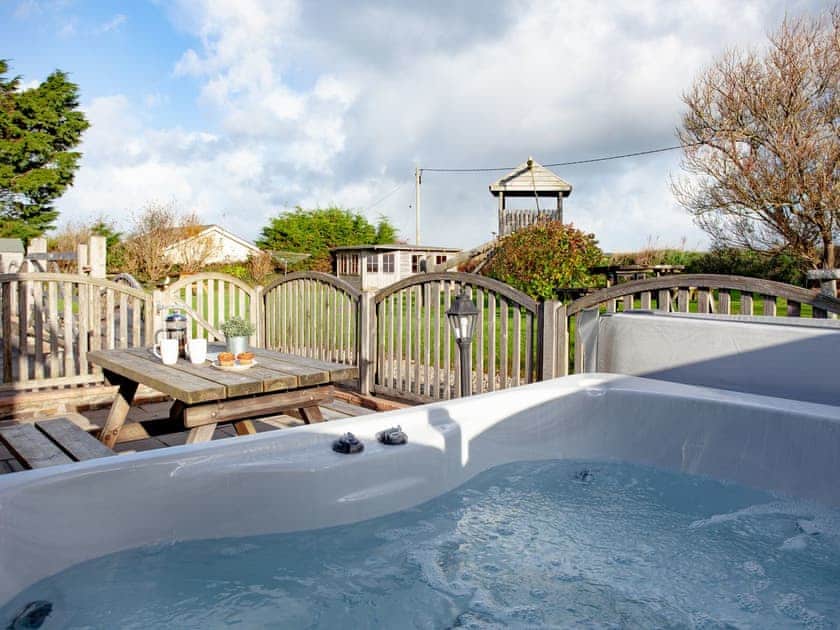 Outdoor area | The Old Mill House, Welcombe, near Bude