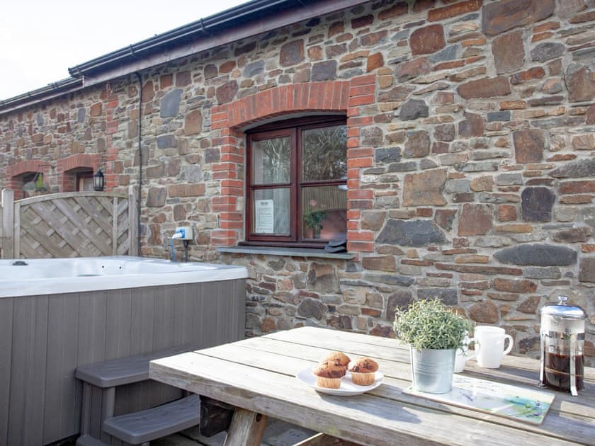 Hot tub | The Old Mill House, Welcombe, near Bude