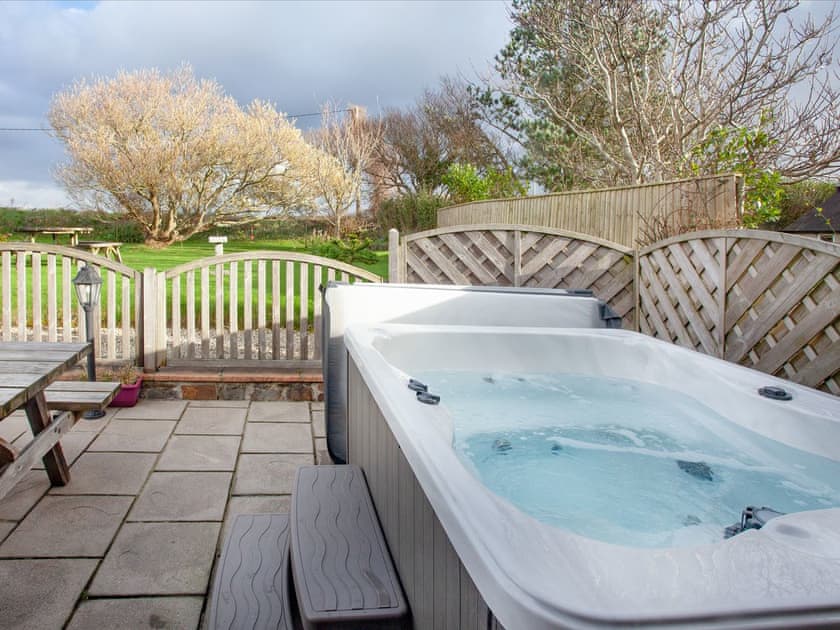 Hot tub | The Old Mill House, Welcombe, near Bude