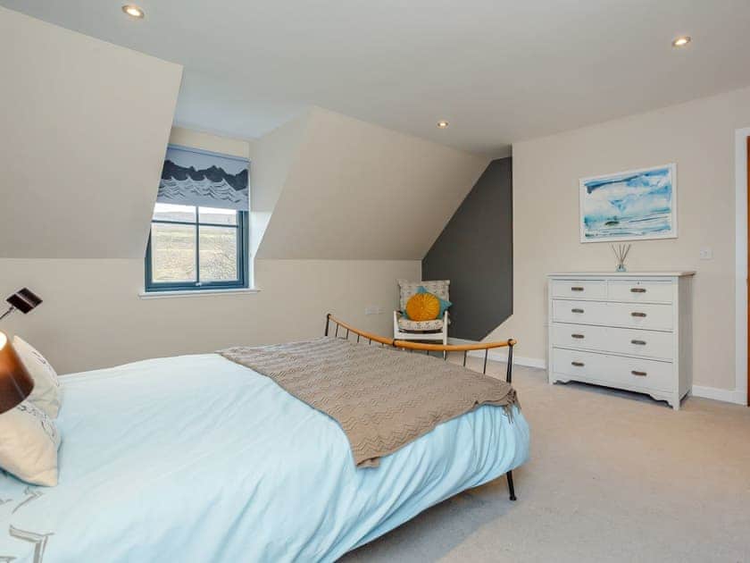 Double bedroom | Cliff Cottage, Applecross, near Strathcarron