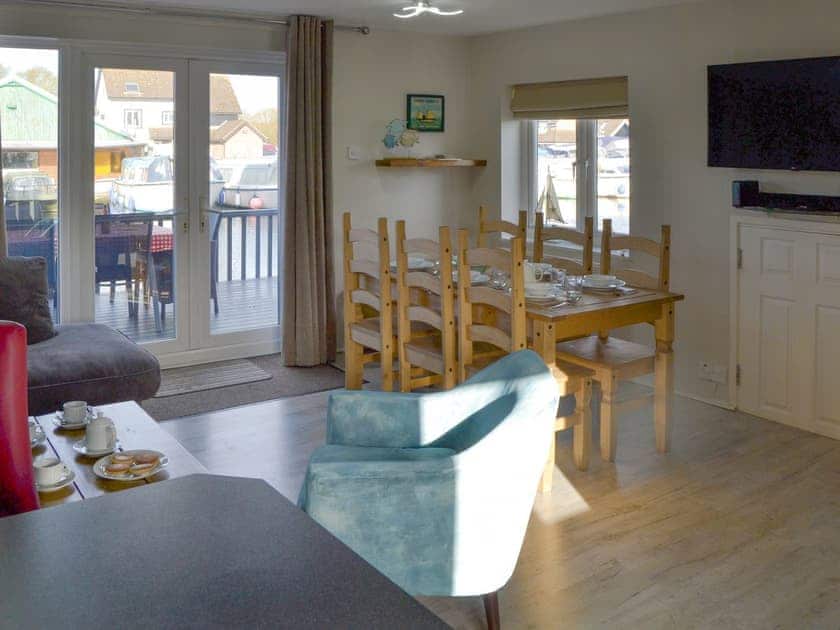 Open plan living space | David’s Island, Wroxham