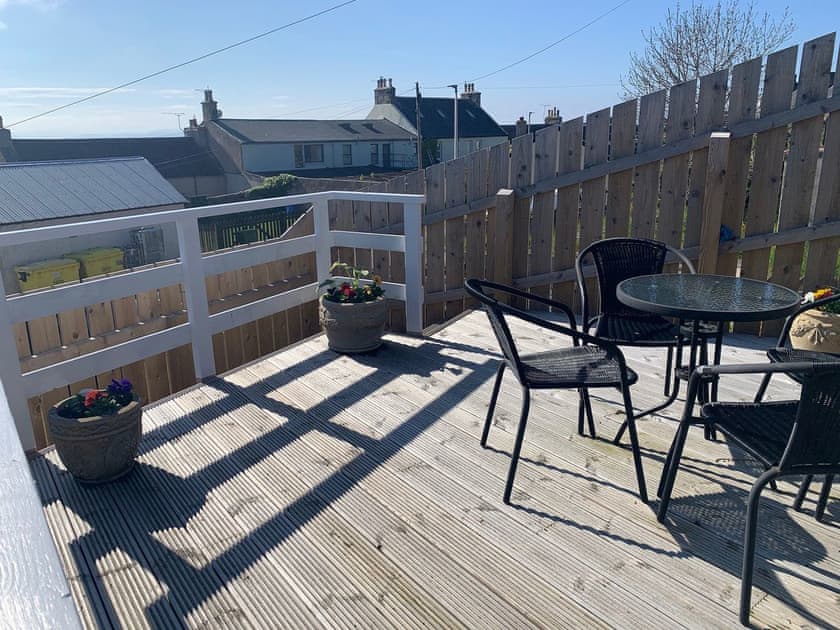 Sitting-out-area | Well Cottage, Portmahomack, near Dornoch