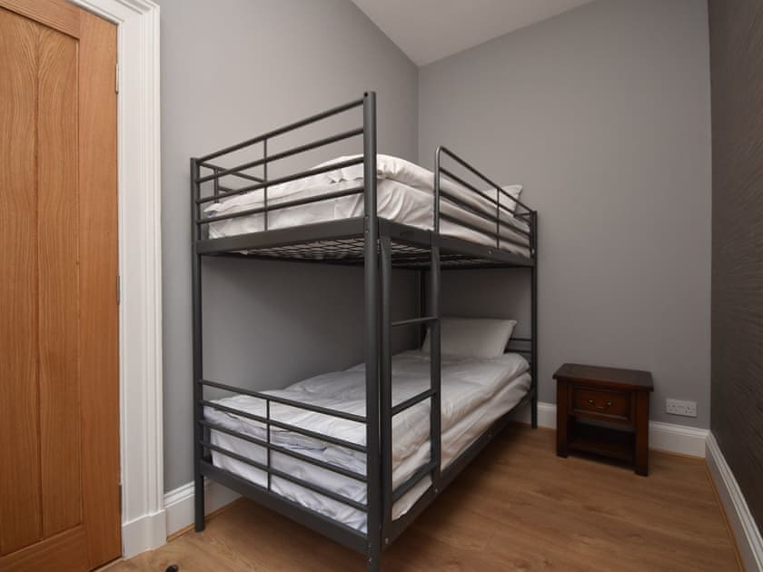 Bunk bedroom | Flat B - Signature Apartments, Fraserburgh