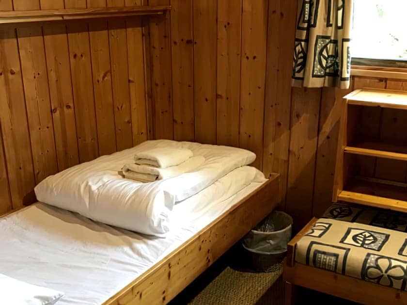 Typical single bedroom | Conifer Chalet 5 - Loch Monzievaid, Crieff