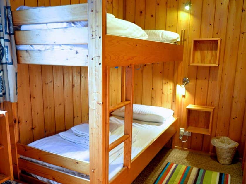 Typical bunk bedroom | Conifer Chalet 5 - Loch Monzievaid, Crieff