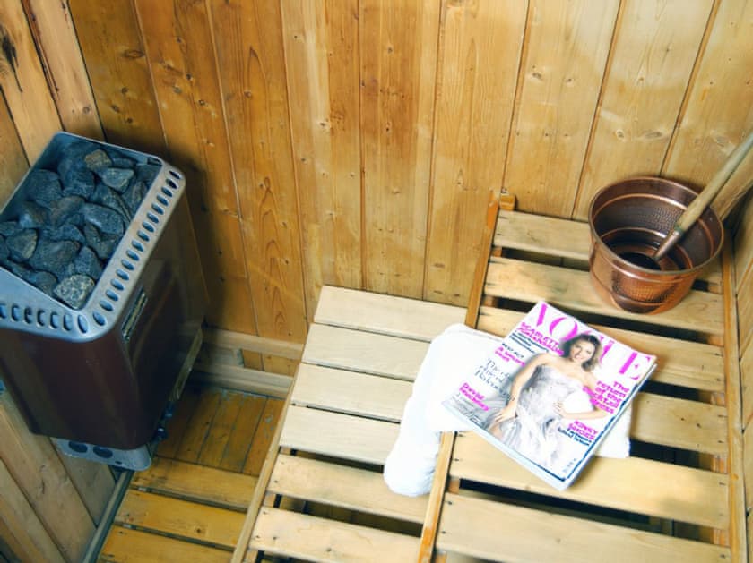 Sauna | Pine Chalet 21 - Loch Monzievaid, Crieff