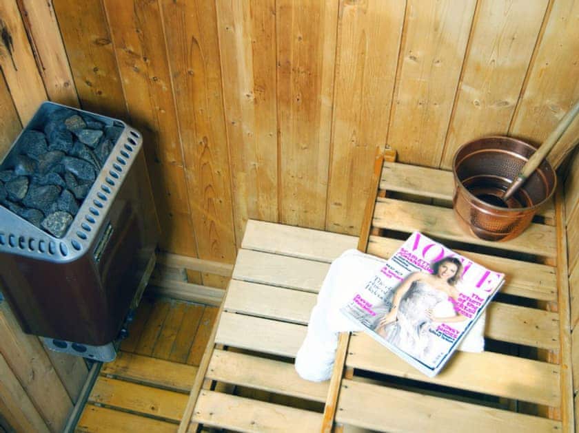 Sauna | Pine Chalet 22 - Loch Monzievaid, Crieff